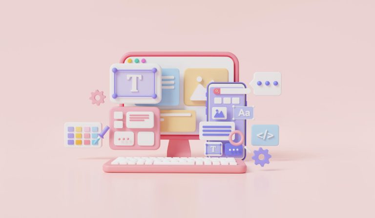 Web Design Internautes Parcourent Information