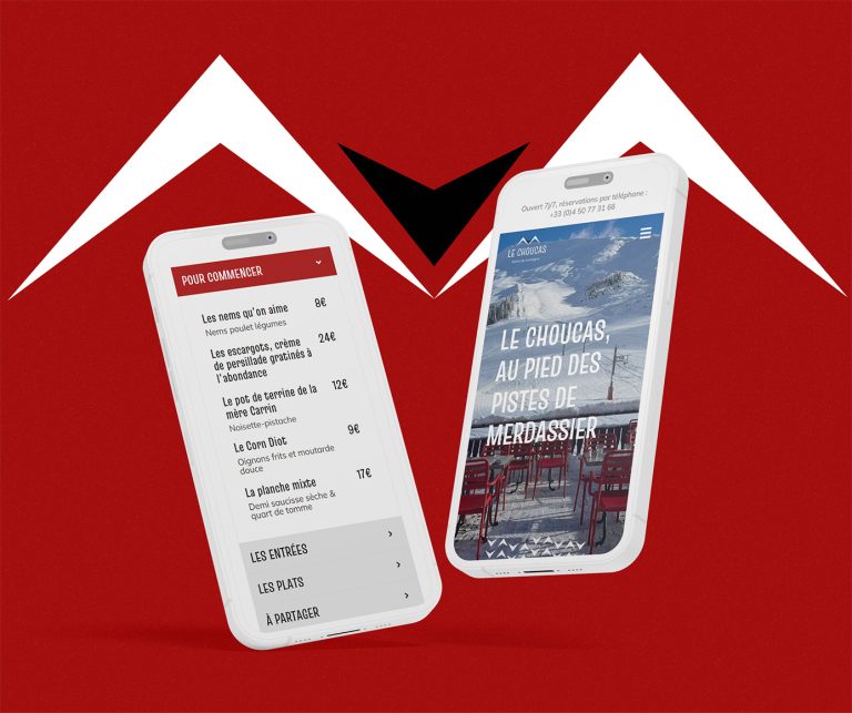 Le Choucas Restaurant Web Design Site Internet