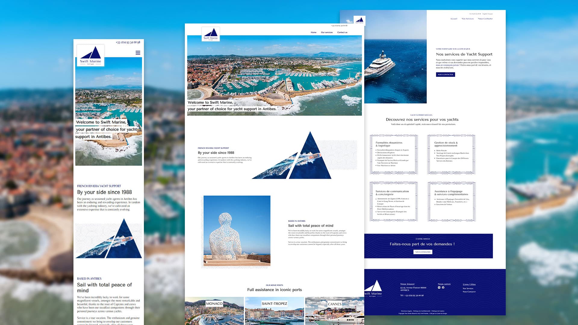 Swift Marine Web Design Lg
