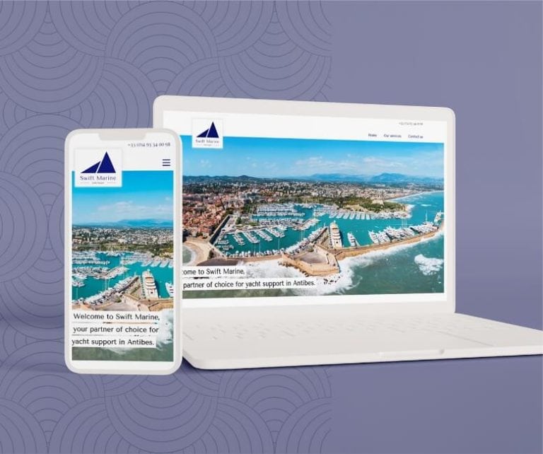 Swift Marine Web Design Site Internet