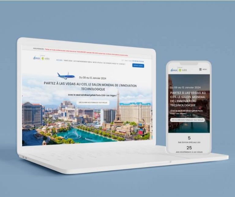 Voyageces Site Internet Web Design