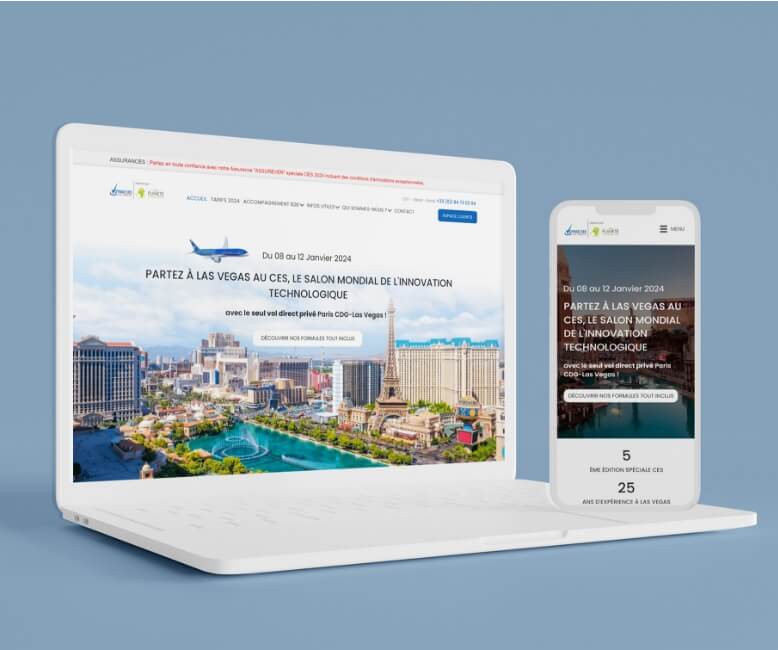 Voyageces Site Internet Web Design