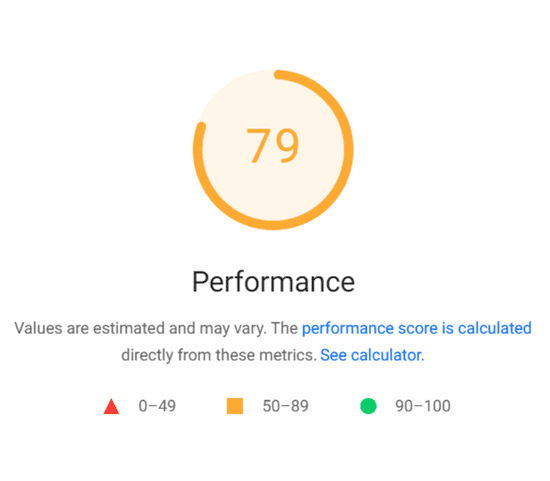 Low Performance